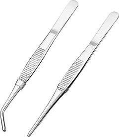 Comparativa entre pinzas de cocina de acero inoxidable y silicona