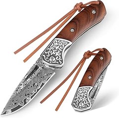 cuchillos de acero damasco