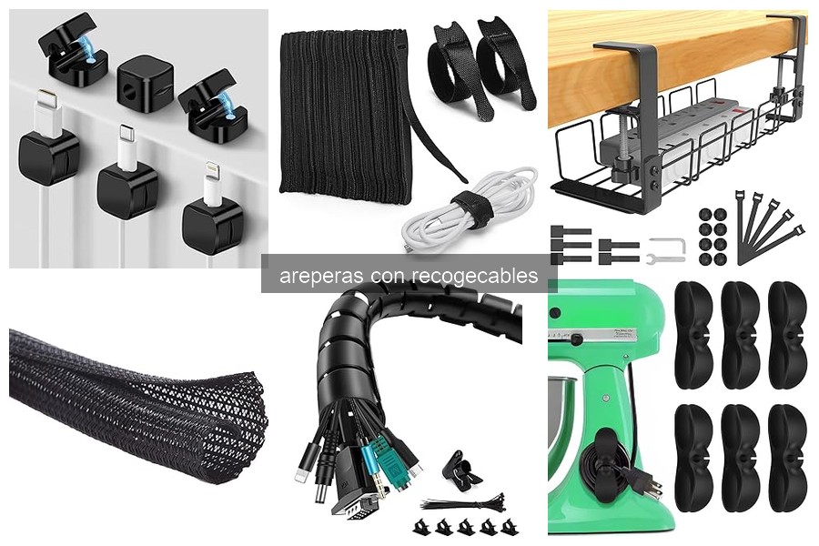 Areperas con Recogecables: Ventajas y Características