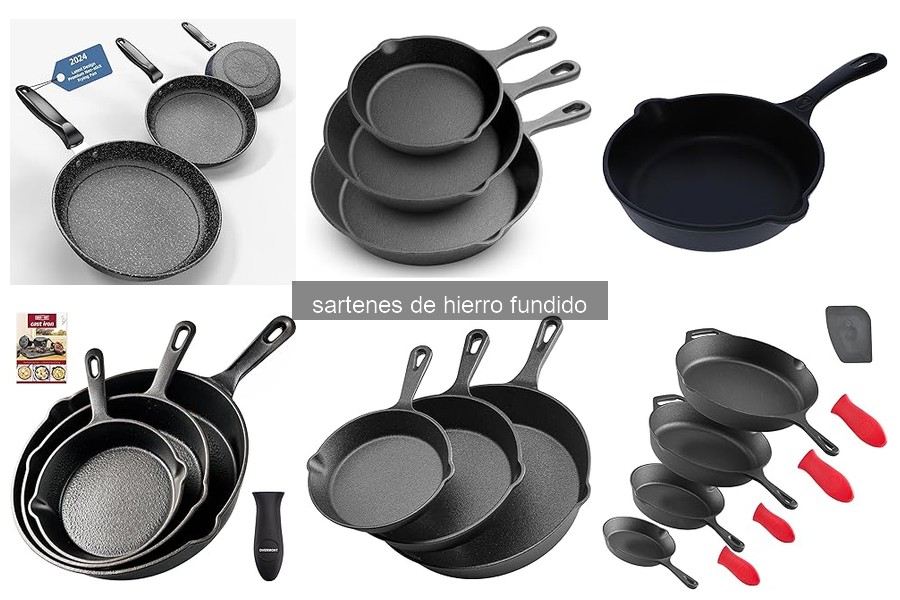 Beneficios de las sartenes de hierro fundido para cocinar en casa
