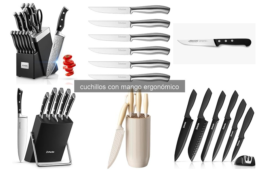 Beneficios de los Cuchillos con Mango Ergonómico en Cocina