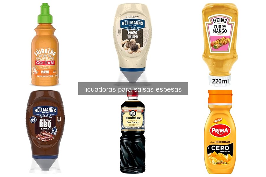 Beneficios de usar licuadoras para salsas espesas