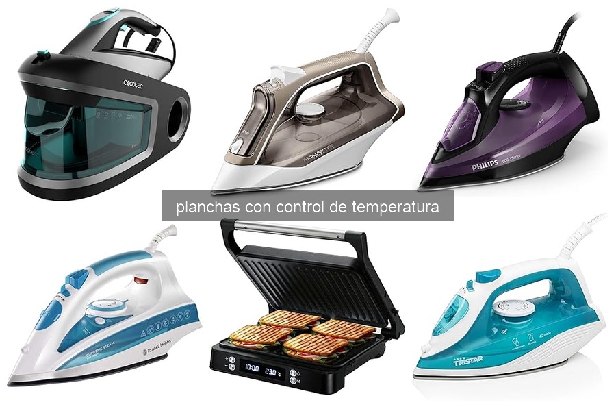 Beneficios de usar una plancha con control de temperatura