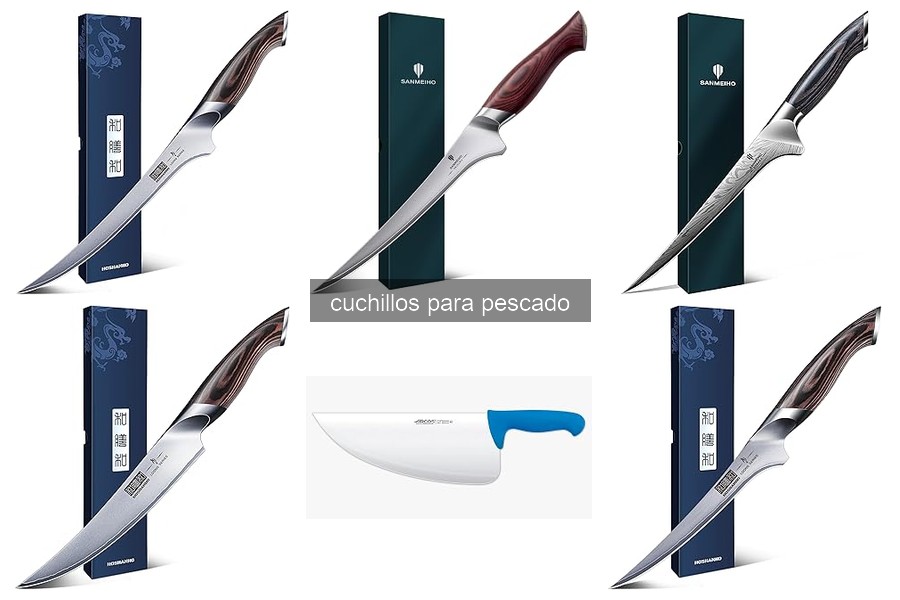 Cómo afilar y mantener un cuchillo para pescado en casa