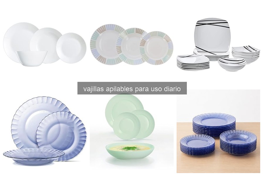 Cómo cuidar vajillas apilables para que duren más