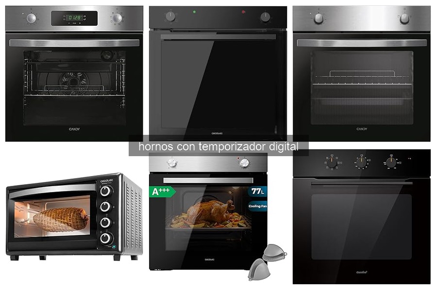 Cómo elegir el mejor horno con temporizador digital en 2026