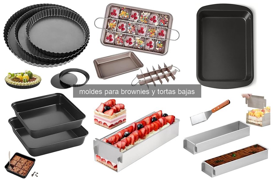 Cómo elegir el molde ideal para brownies y tortas bajas