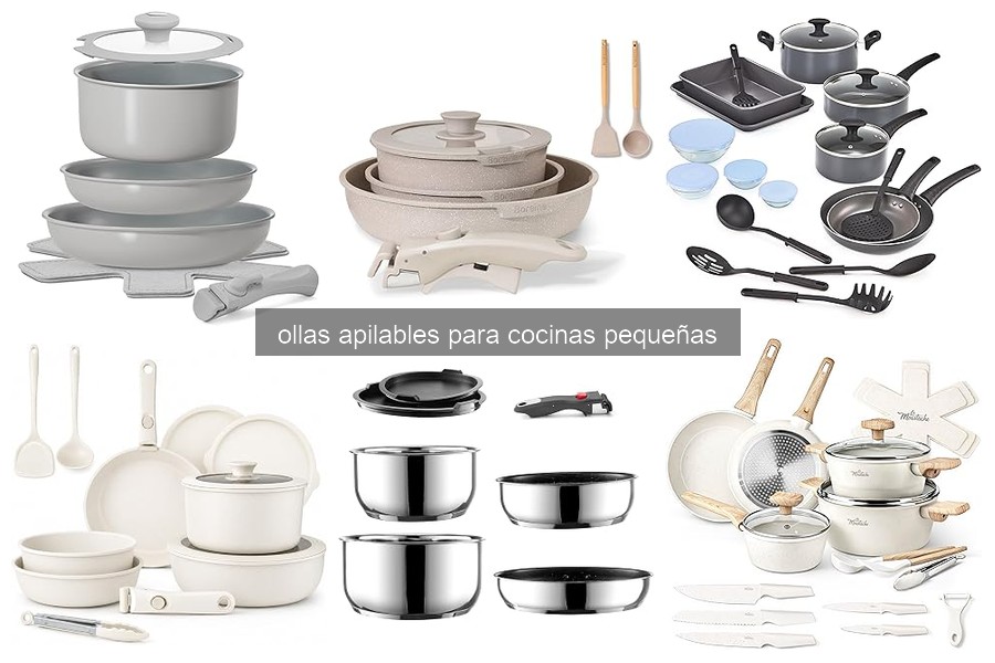 Cómo elegir la mejor olla apilable para cocinas pequeñas