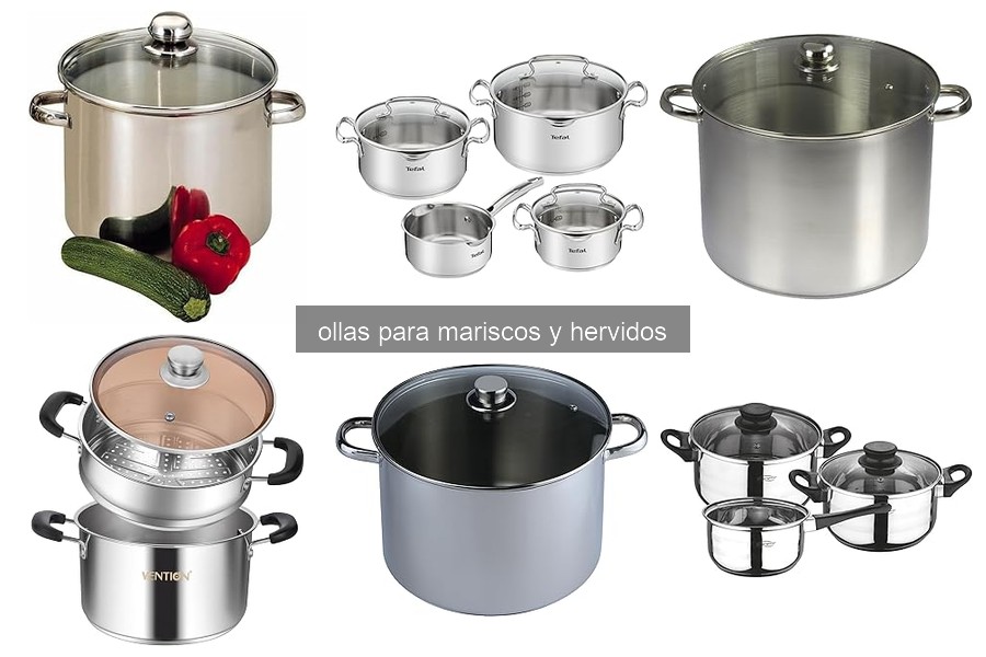 Cómo elegir la olla perfecta para hervidos y mariscos