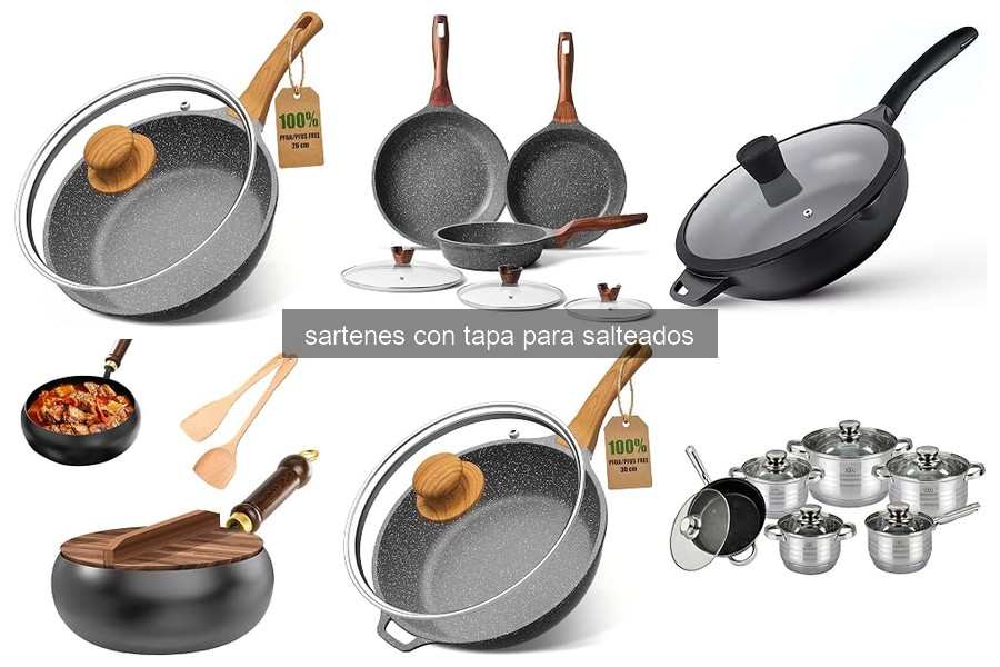 Cómo limpiar y mantener sartenes con tapa para salteados