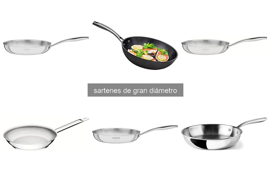 Cómo limpiar y mantener sartenes de gran diámetro