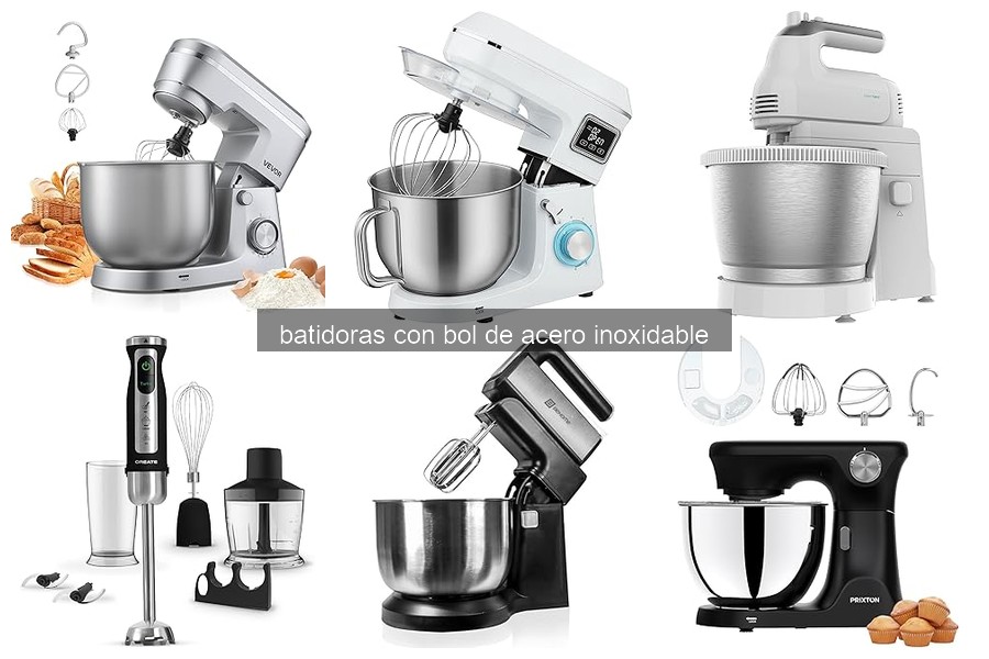 Cómo limpiar y mantener tu batidora de bol de acero inoxidable
