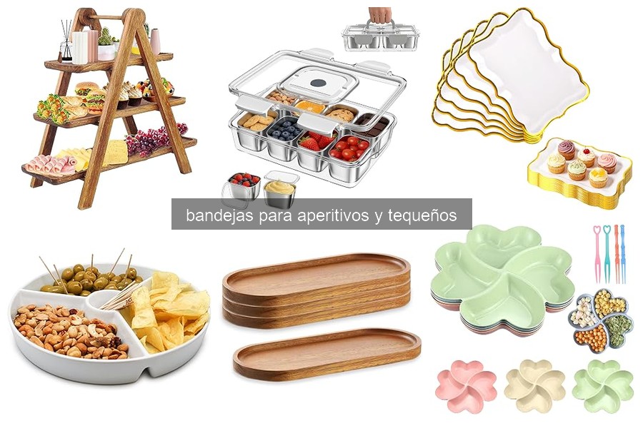 Cómo Usar Bandejas para Aperitivos y Tequeños Efectivamente