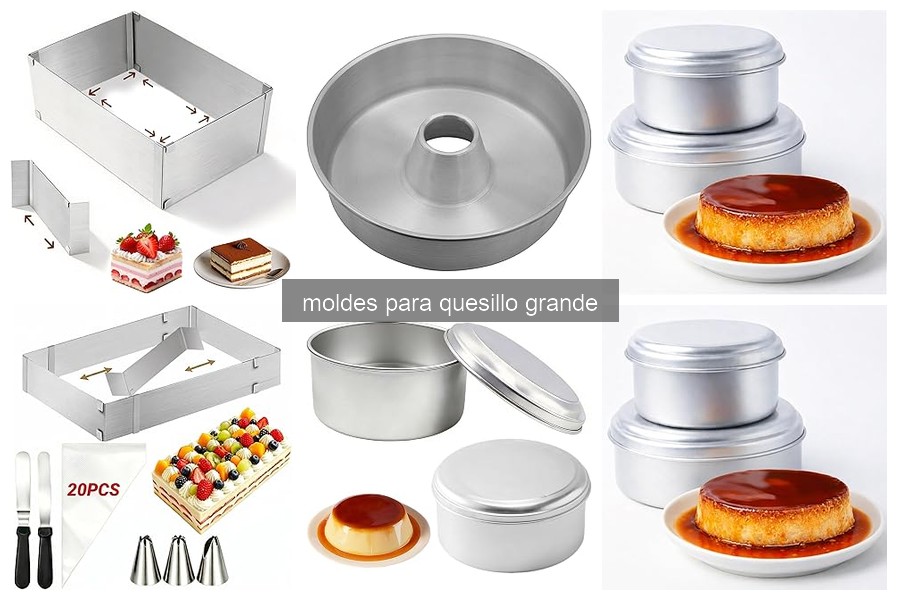 Cómo usar correctamente un molde para quesillo grande