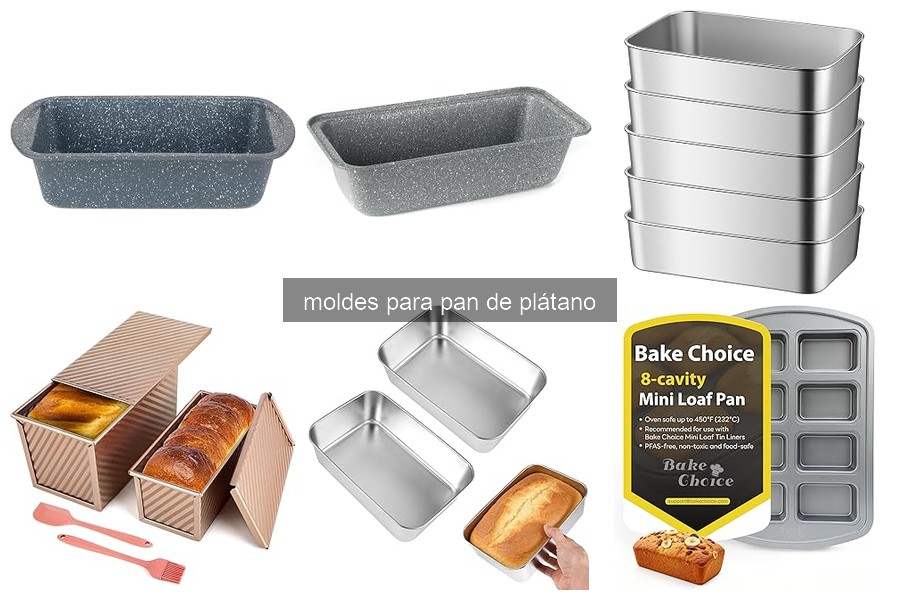 Cómo usar moldes para pan de plátano correctamente