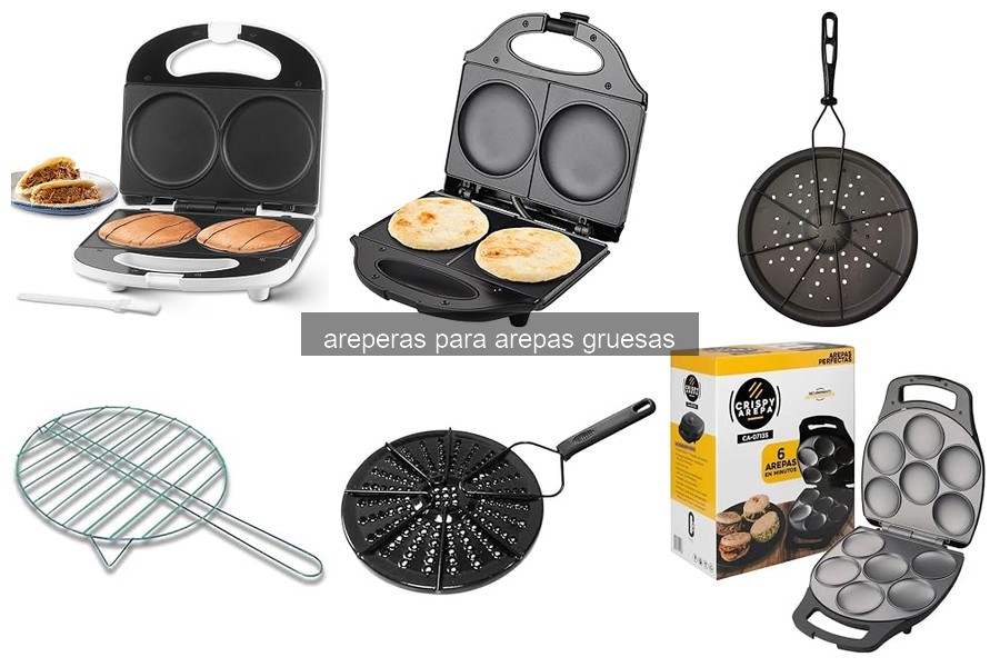 Cómo usar y mantener una arepera para arepas gruesas