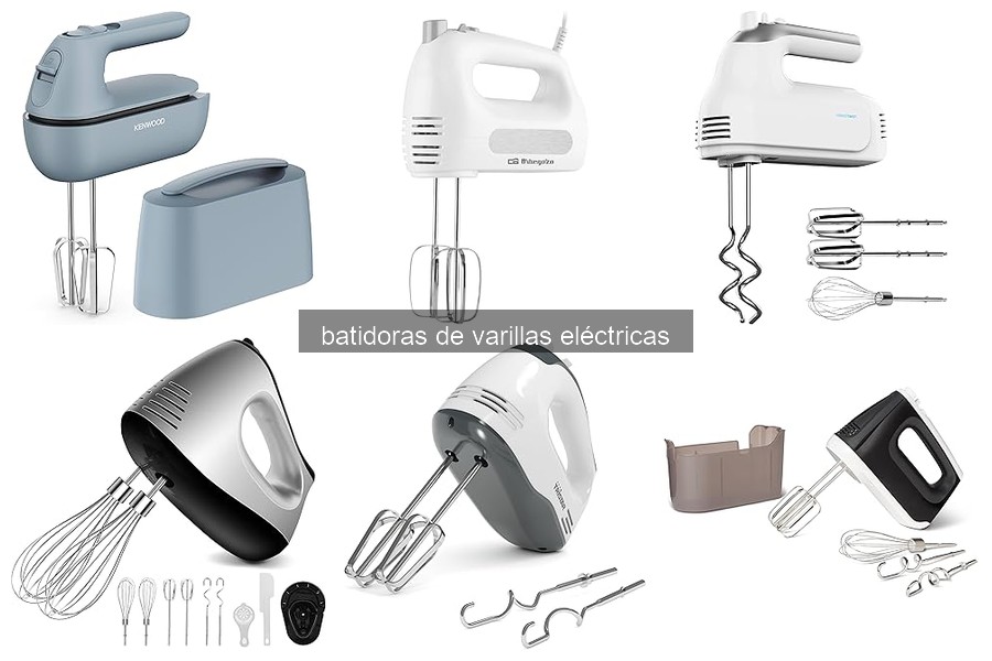 Cómo utilizar una batidora de varillas eléctrica correctamente