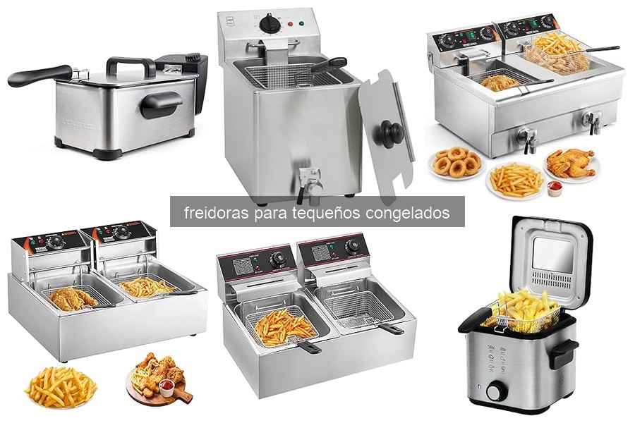 Cómo utilizar una freidora para tequeños congelados