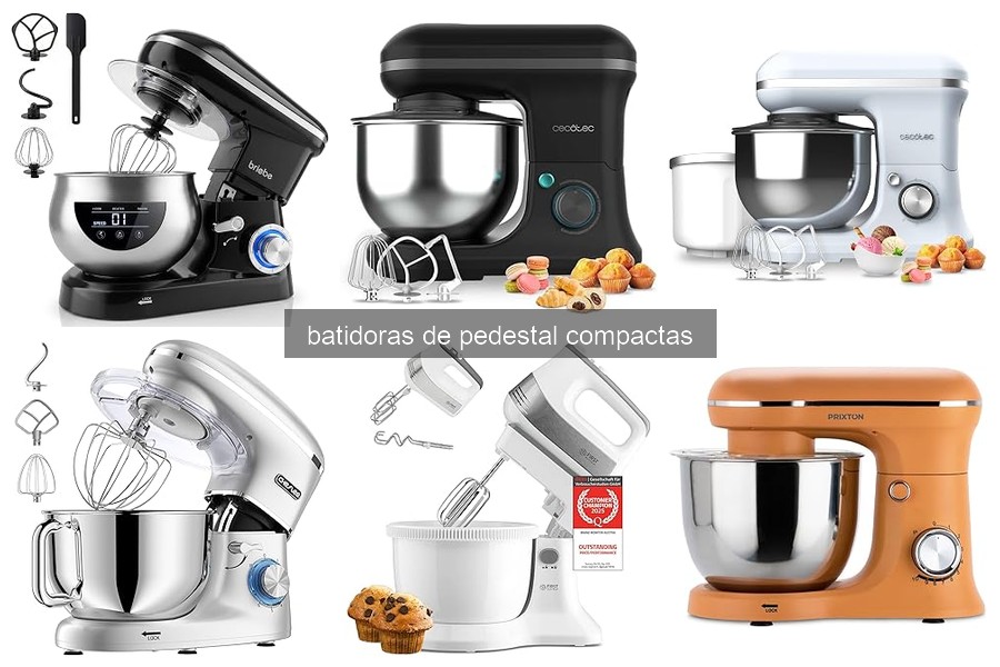 Comparativa de Batidoras de Pedestal Compactas 2026