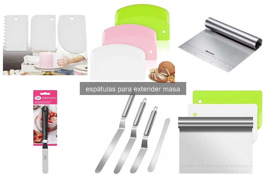 Comparativa de Espátulas para Extender Masa: Marcas y Precios