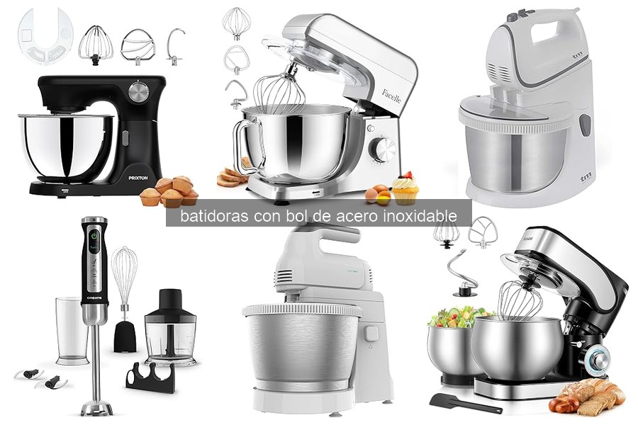 Comparativa de las Mejores Batidoras con Bol de Acero Inoxidable 2023