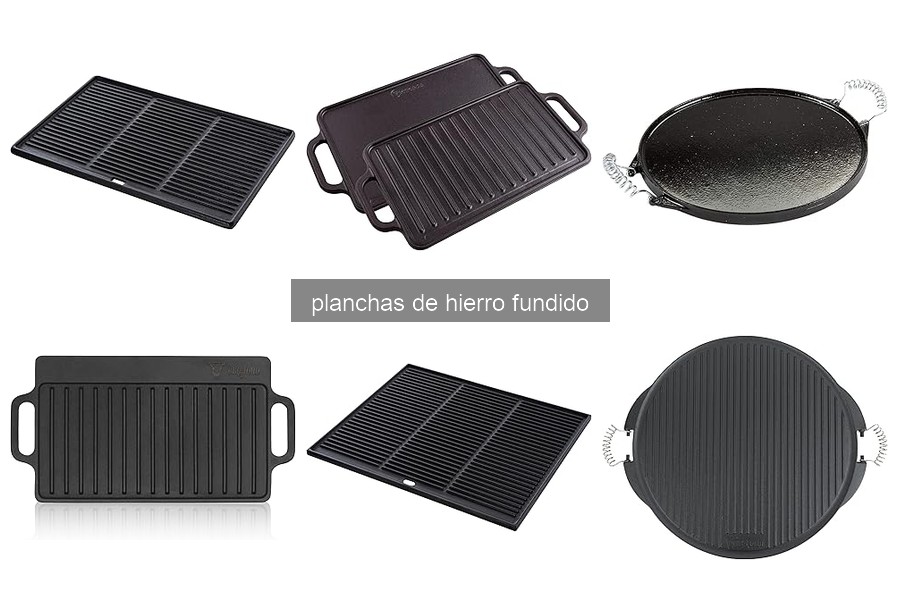 Comparativa de las Mejores Planchas de Hierro Fundido 2026