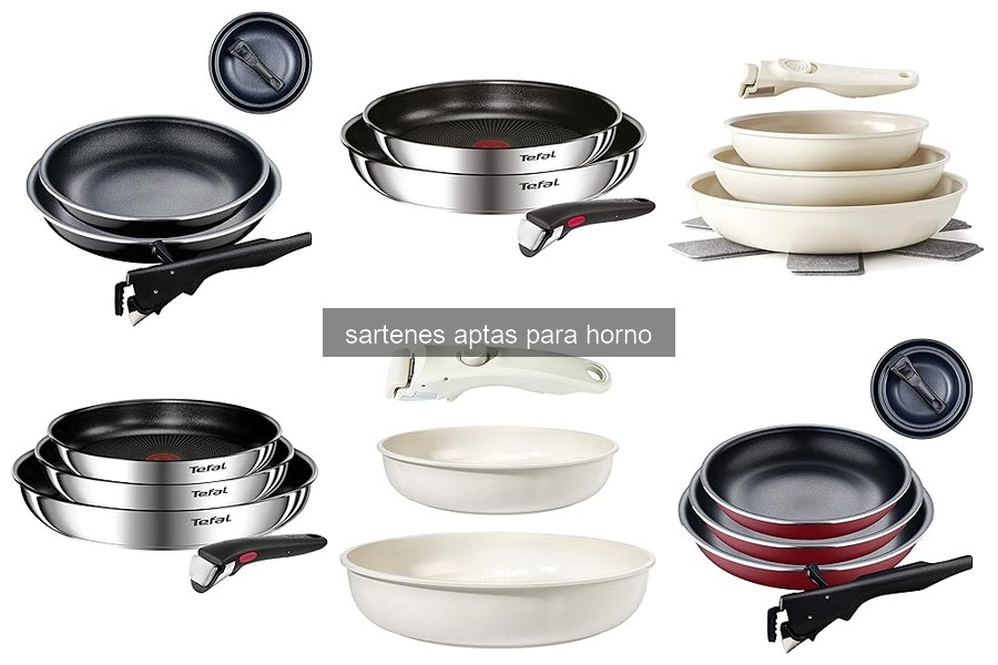 Comparativa de las mejores sartenes aptas para horno 2023