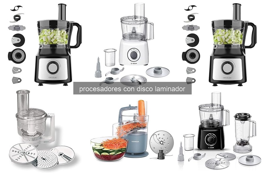 Comparativa de los mejores procesadores con disco laminador