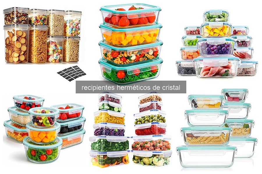 Comparativa de los Mejores Recipientes Herméticos de Cristal