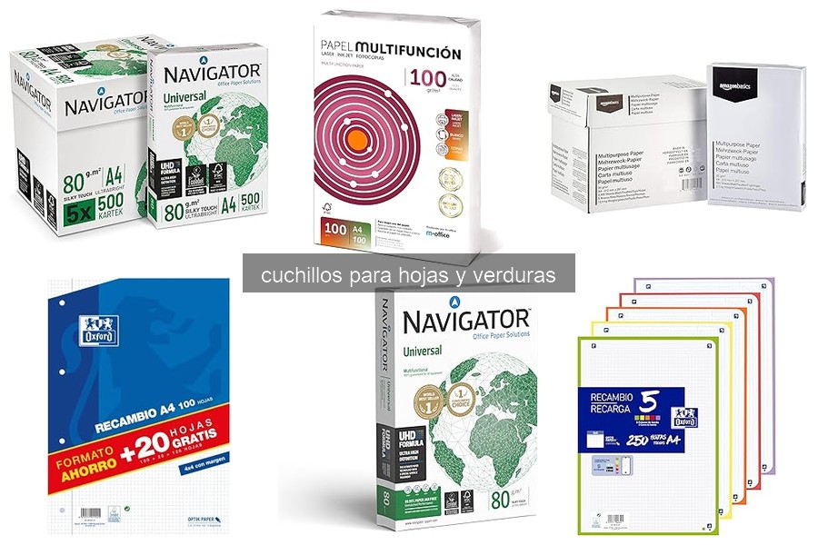 Comparativa de mejores cuchillos para hojas y verduras 2026
