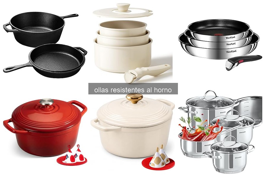 Comparativa de Mejores Ollas Resistentes al Horno en 2026