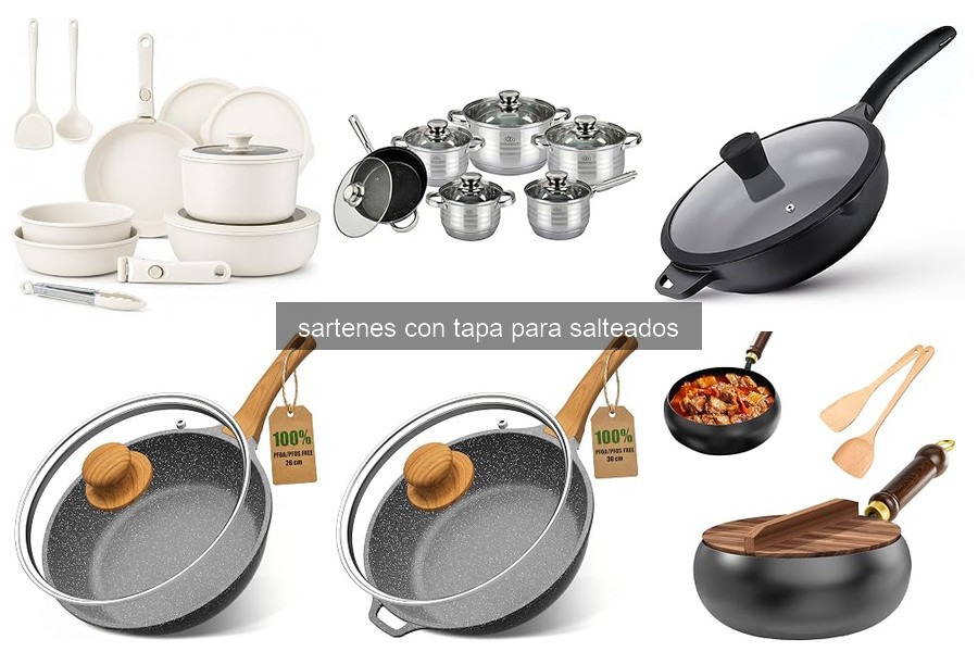 Comparativa de Sartenes con Tapa para Salteados en 2026