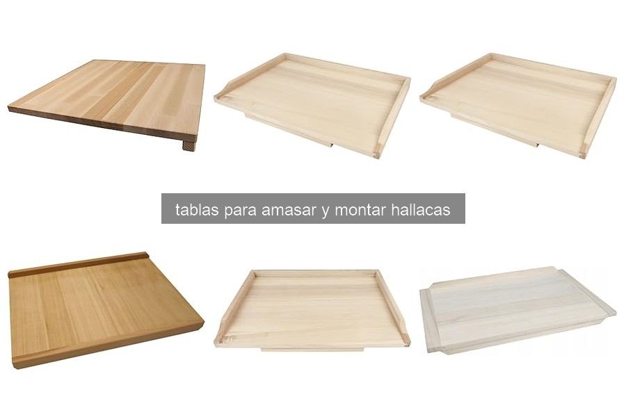 Comparativa de tablas para amasar hallacas en 2026