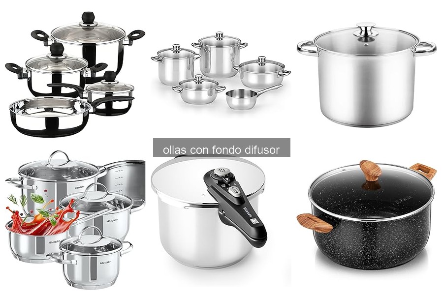 Comparativa: Ollas con Fondo Difusor vs. Tradicionales