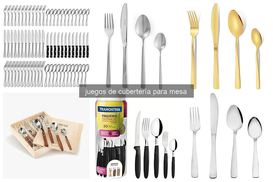Descubre los Tipos de Cubertería para Mesa en 2026