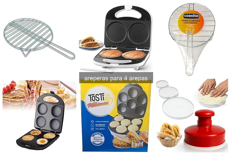 Errores comunes al usar areperas para 4 arepas
