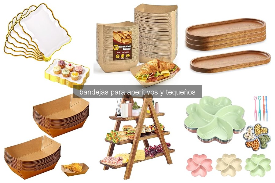 Errores comunes al usar bandejas para aperitivos y tequeños