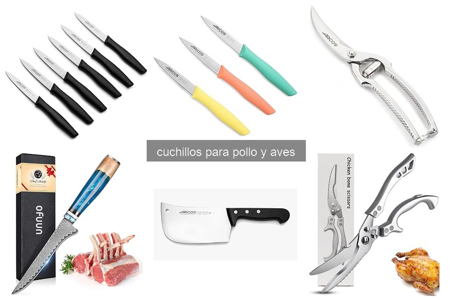 Errores comunes al usar cuchillos para pollo y aves