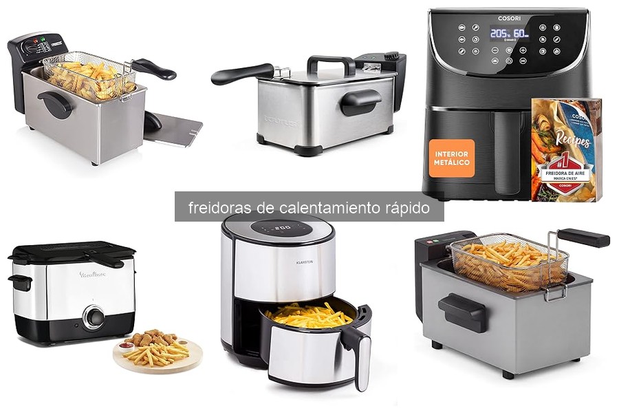 Errores comunes al usar freidoras de calentamiento rápido