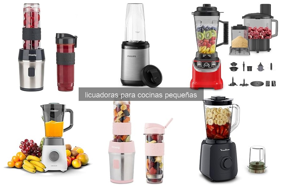 Errores comunes al usar licuadoras en cocinas pequeñas