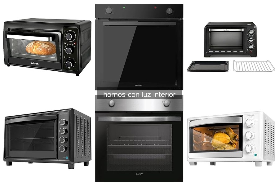 Guía de Instalación y Mantenimiento de Hornos con Luz Interior