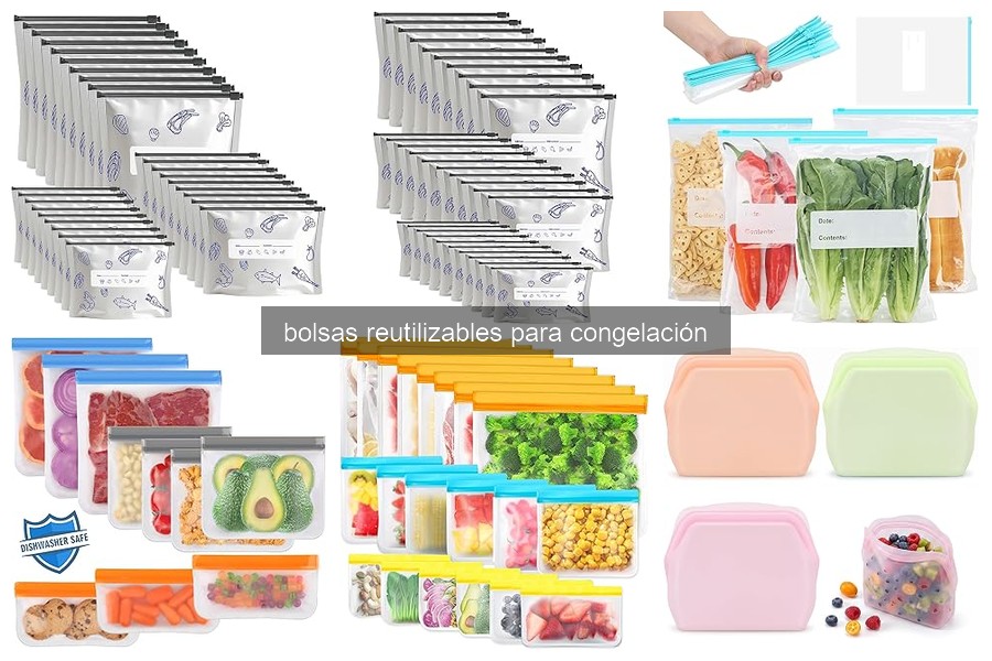 Guía para Limpiar y Mantener Bolsas Reutilizables de Congelación
