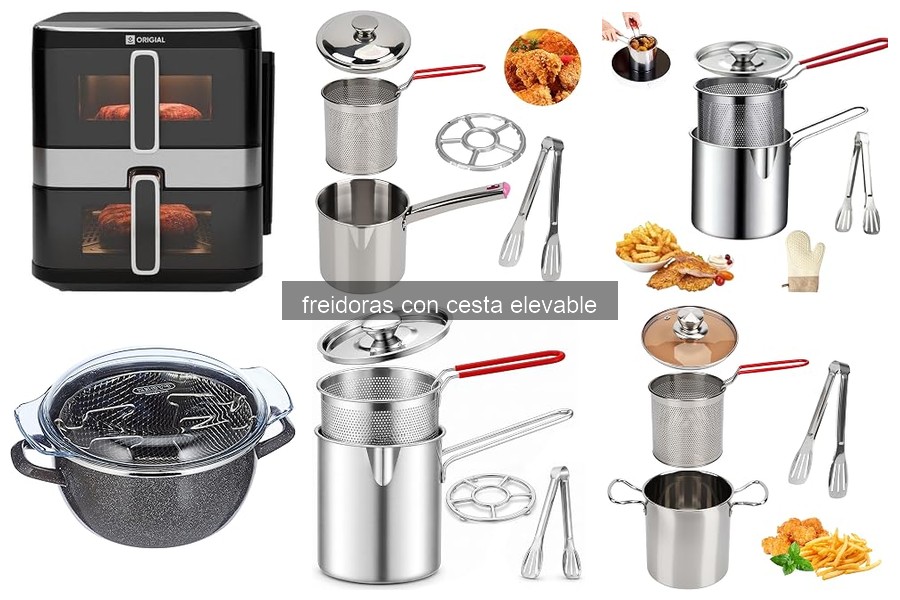Mantenimiento y limpieza de freidoras con cesta elevable