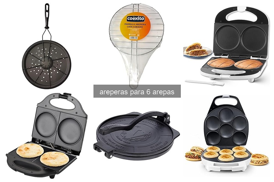 Mejores Areperas para Hacer 6 Arepas en Casa