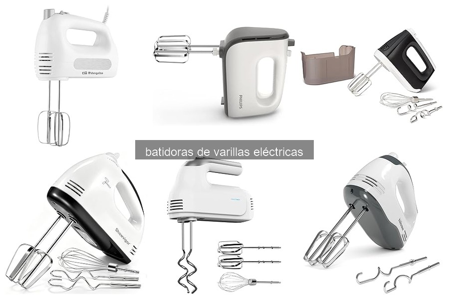 Mejores batidoras de varillas eléctricas para repostería 2026