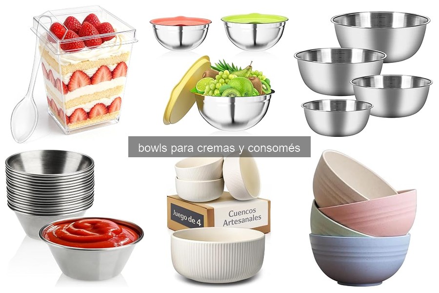 Mejores bowls para cremas y consomés en 2026