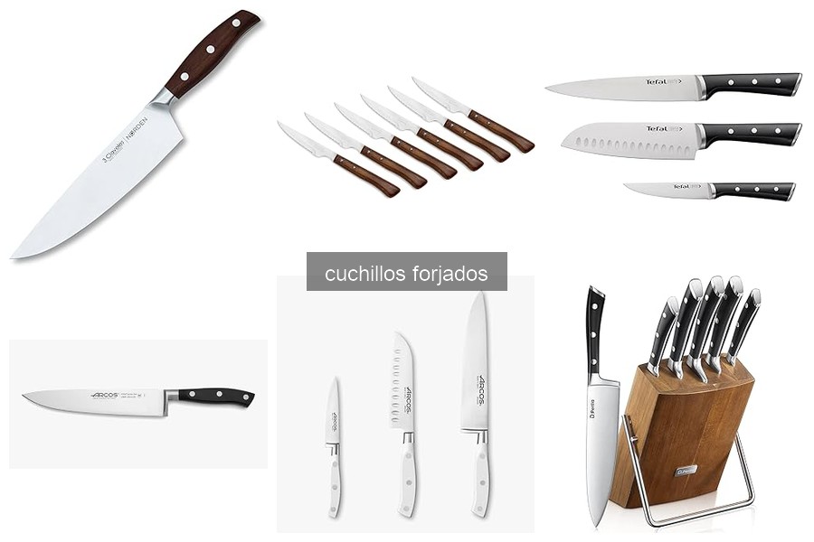 Mejores cuchillos forjados para chefs aficionados en 2026