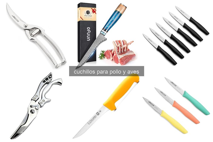 Mejores cuchillos para cortar pollo y aves en 2026