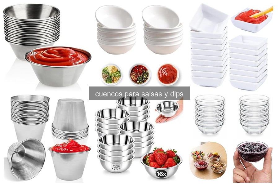 Mejores cuencos para salsas y dips en venta (2026)