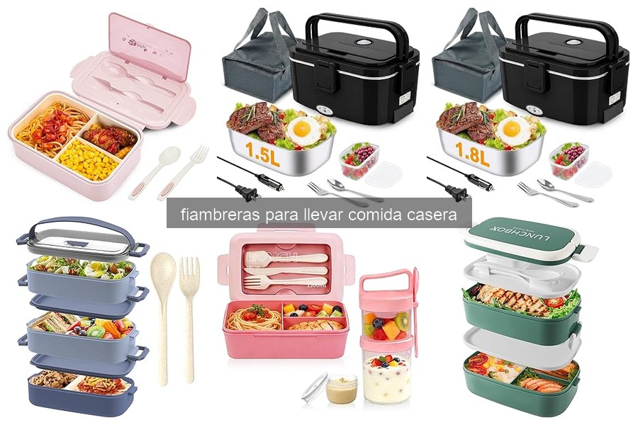 Mejores fiambreras para llevar comida casera en 2026